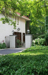 Gateway to the formal garden