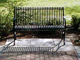 Contemplative space at the Morton Arboretum